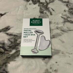 new Mario Badescu facial roller and gua sha set